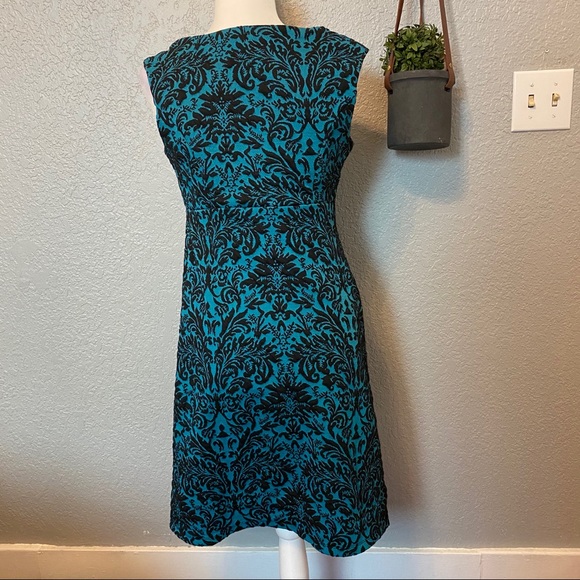MOTHERHOOD MATERNITY BLUE VELVET DRESS {S} - Picture 3 of 8